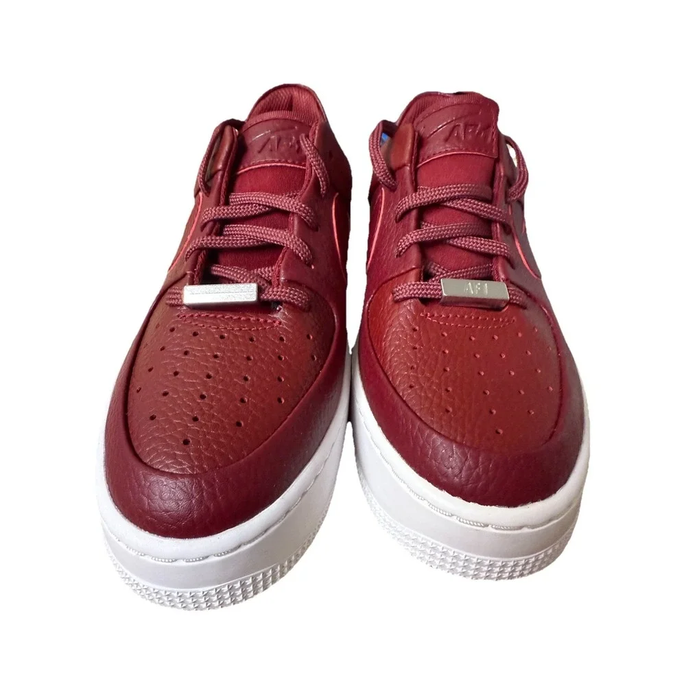 Nike Air Force 1 Sage Low Maroon/White | AR5339-602 Women Size 6
